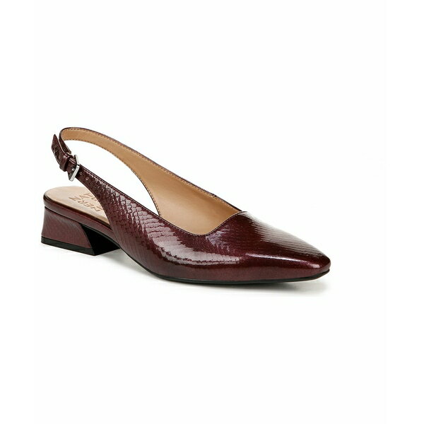 ナチュライザー レディース オックスフォード シューズ Ginger Snip Toe Dress Slingbacks Cranberry Faux Patent