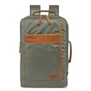 TSDブランド レディース バックパック・リュックサック バッグ Madrone Coated Canvas Large Backpack Army Green