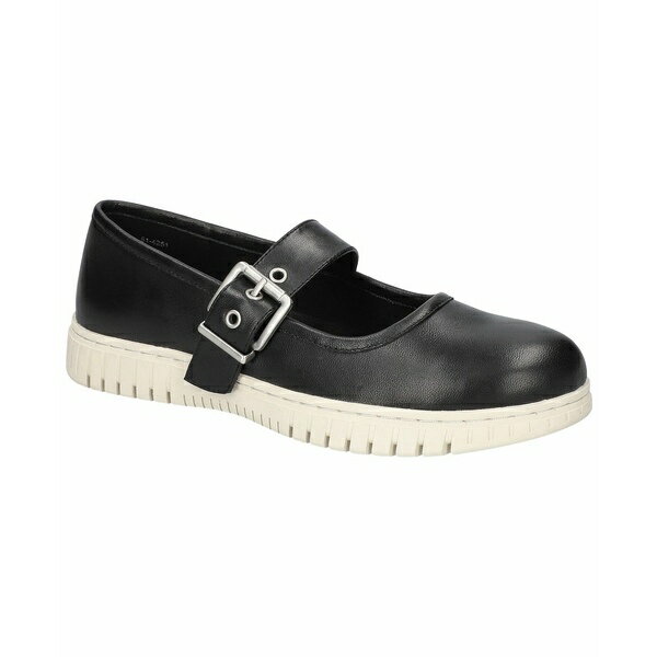 ベラヴィータ レディース オックスフォード シューズ Women's Astro Mary Janes Shoes Black Leather(4)