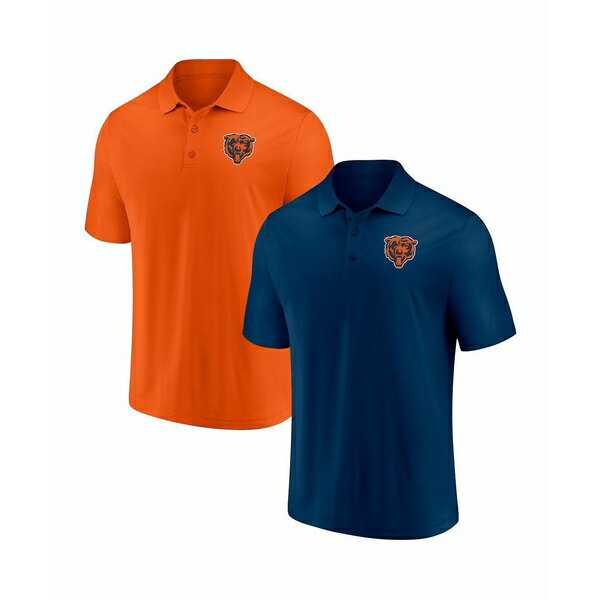 եʥƥ   ȥåץ Men's Navy and Orange Chicago Bears Home and Away...