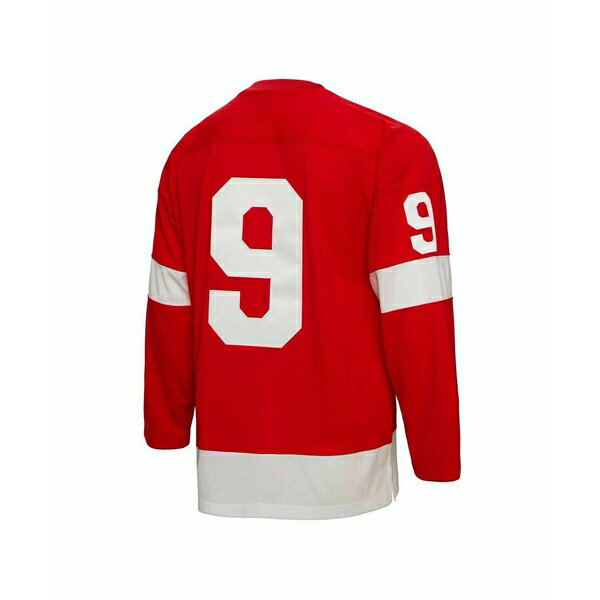 ミッチェル&ネス メンズ シャツ トップス Men's Gordie Howe Red Detroit Red Wings 1960 Blue Line Player Jersey Red