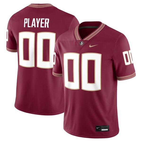 ナイキ メンズ ユニフォーム トップス Florida State Seminoles Nike NIL PickAPlayer Game Jersey Garnet