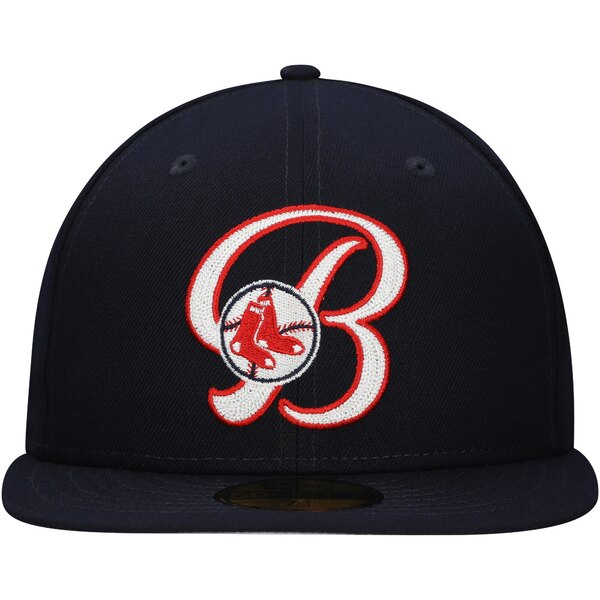 ニューエラ メンズ 帽子 アクセサリー Boston Red Sox New Era Duo Logo 2.0 59FIFTY Fitted Hat Navy