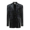 【送料無料】 ヴェトモン メンズ ジャケット&ブルゾン アウター Blazers Black