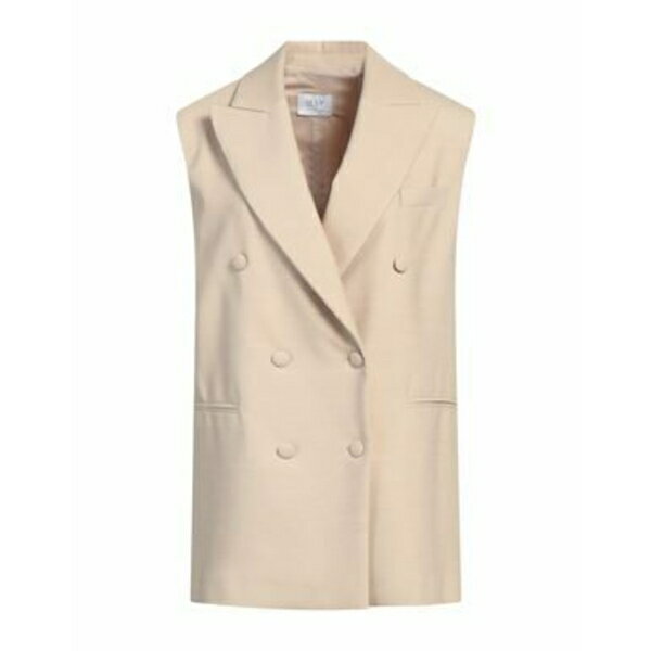【送料無料】 マリア ヴィットリア パオリロ MVP レディース ジャケット&ブルゾン アウター Blazers Beige