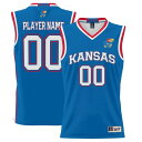 ゲームデイグレーツ メンズ ユニフォーム トップス Kansas Jayhawks GameDay Greats Lightweight NIL PickAPlayer Basketball Jersey Royal