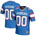 ゲームデイグレーツ メンズ ユニフォーム トップス Kansas Jayhawks GameDay Greats NIL PickAPlayer Football Jersey Royal