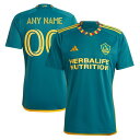 アディダス メンズ ユニフォーム トップス LA Galaxy adidas 2023 LA Kit Replica Custom Jersey Green