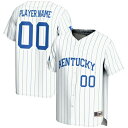 ゲームデイグレーツ メンズ ユニフォーム トップス Kentucky Wildcats GameDay Greats NIL PickAPlayer Lightweight Baseball Jersey White