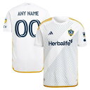 アディダス メンズ ユニフォーム トップス LA Galaxy adidas 2024 Angeleno Kit Authentic Custom Jersey White