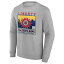 ファナティクス メンズ パーカー・スウェットシャツ アウター Liberty Flames Fanatics Branded 2024 Fiesta Bowl Fierce Competitor Pullover Sweatshirt Gray