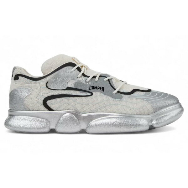 Camper カンペール メンズ スニーカー 【Camper Karst Sneaker Silver White】 サイズ EU_42(27.0cm) Silver