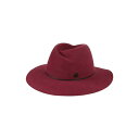  メゾンミッシェル メンズ 帽子 アクセサリー Hats Burgundy