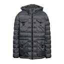 【送料無料】 ピューテリー メンズ ジャケット＆ブルゾン アウター Down jackets Steel grey