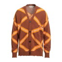 【送料無料】 マルニ メンズ カーディガン アウター Cardigans Brown