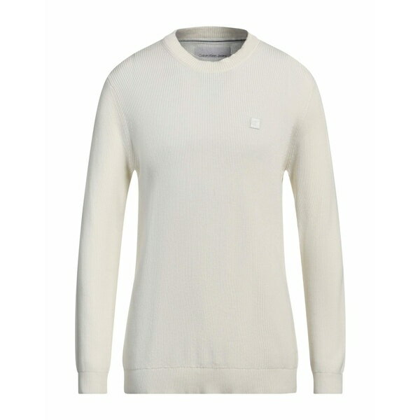 【送料無料】 カルバンクライン メンズ ニット&セーター アウター Sweaters White