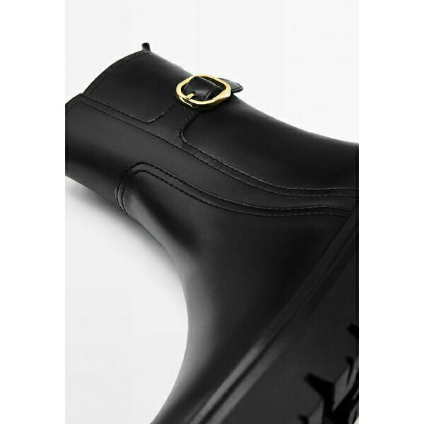 なサイズ マッシモ ドゥッティ レディース ブーツ&レインブーツ シューズ WITH TRACK - Ankle boots - black:asty マッシモ