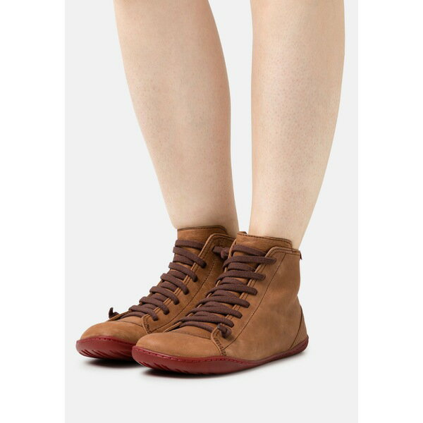 カンペール ブーツ レディース カンペール レディース ブーツ シューズ PEU CAMI - Ankle boots - brown