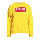 【送料無料】 ケンゾー レディース パーカー・スウェットシャツ アウター Sweatshirts Yellow