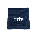 アルテア 【送料無料】 アルテ アントワープ メンズ マフラー・ストール・スカーフ アクセサリー Aaron Knit Scarf Navy blue