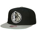 ミッチェル＆ネス ミッチェル&ネス メンズ 帽子 アクセサリー Dallas Mavericks Mitchell & Ness x Lids Shady Snapback Hat Black