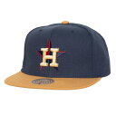 ミッチェル＆ネス ミッチェル&ネス メンズ 帽子 アクセサリー Houston Astros Mitchell & Ness Work It Snapback Hat Navy