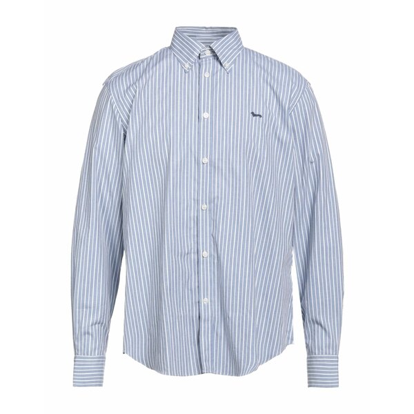 【送料無料】 ハーモント & ブレイン メンズ シャツ トップス Shirts Azure