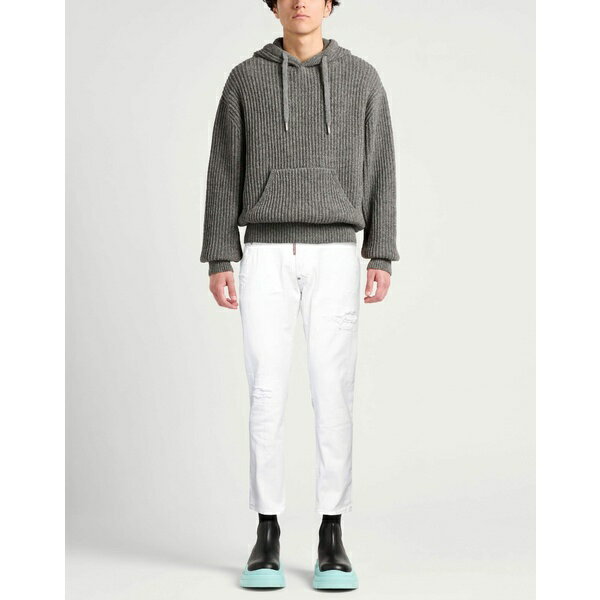 【送料無料】 ディースクエアード メンズ デニムパンツ ボトムス Jeans White