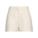 【送料無料】 ヴァレンティノ ガラヴァーニ レディース カジュアルパンツ ボトムス Shorts & Bermuda Shorts Ivory