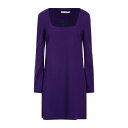 【送料無料】 ハリスワーフロンドン レディース ワンピース トップス Short dresses Purple