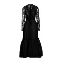 【送料無料】 エリー サーブ レディース ワンピース トップス Long dresses Black