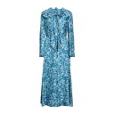 【送料無料】 ヴァレンティノ ガラヴァーニ レディース ワンピース トップス Midi dresses Blue