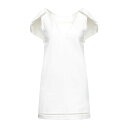 【送料無料】 エリザベスフランキ レディース ワンピース トップス Short dresses Ivory