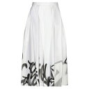 【送料無料】 コムデギャルソン レディース スカート ボトムス Midi skirts White