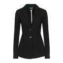 【送料無料】 カヴァリ クラス/ロベルト・カバリ レディース ジャケット＆ブルゾン アウター Suit jackets Black