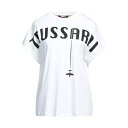 【送料無料】 トラサルディ レディース Tシャツ トップス T-shirts White
