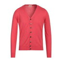 【送料無料】 カシミアカンパニー メンズ カーディガン アウター Cardigans Red