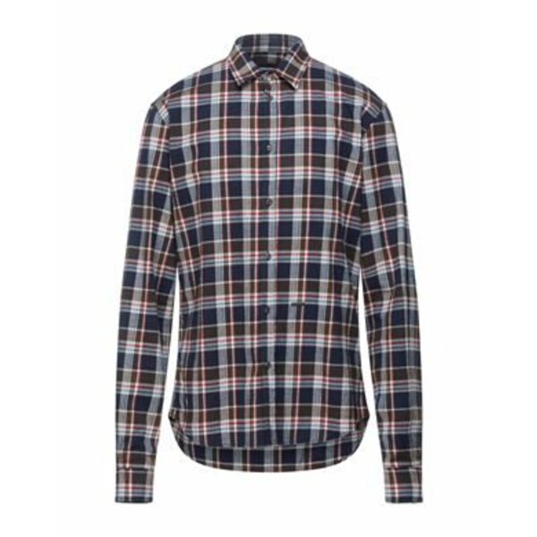 【送料無料】 ディースクエアード メンズ シャツ トップス Shirts Blue