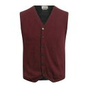 【送料無料】 ブルックスフィールド メンズ カーディガン アウター Cardigans Red