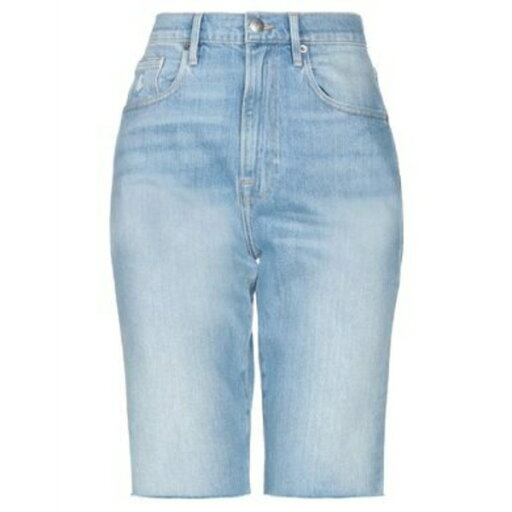 【送料無料】 フレーム レディース デニムパンツ ボトムス Denim shorts Blue 【送料無料】 フレーム レディース デニムパンツ ボトムス Denim shorts Blue