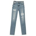 【送料無料】 ツインセット レディース デニムパンツ ボトムス Jeans Blue