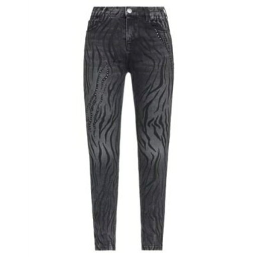 【送料無料】 ツインセット レディース デニムパンツ ボトムス Jeans Black 【送料無料】 ツインセット レディース デニムパンツ ボトムス Jeans Black
