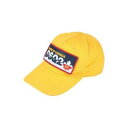 【送料無料】 ディースクエアード メンズ 帽子 アクセサリー Hats Yellow