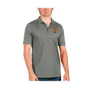 アンティグア メンズ シャツ トップス Men's Steel Iowa State Cyclones Spark Polo Steel(4)