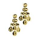 アドニア レディース ピアス&イヤリング アクセサリー Gold Cascade Earrings Gold