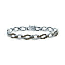 ルヴァン レディース ブレスレット・バングル・アンクレット アクセサリー Chocolate Diamond (1-3/4 ct. t.w.) & Vanill...