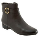 トロッターズ レディース ブーツ シューズ Melody Boot Dark brown
