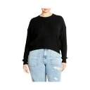 シティーシック レディース ニット&セーター アウター Plus Size Kenia Sweater Black(4)