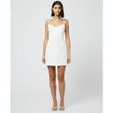フレンチコネクション レディース ワンピース トップス Women's Whisper Foldover Mini Dress Summer White