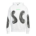 【送料無料】 ディスクレイマー メンズ パーカー・スウェットシャツ アウター Sweatshirts White(4)